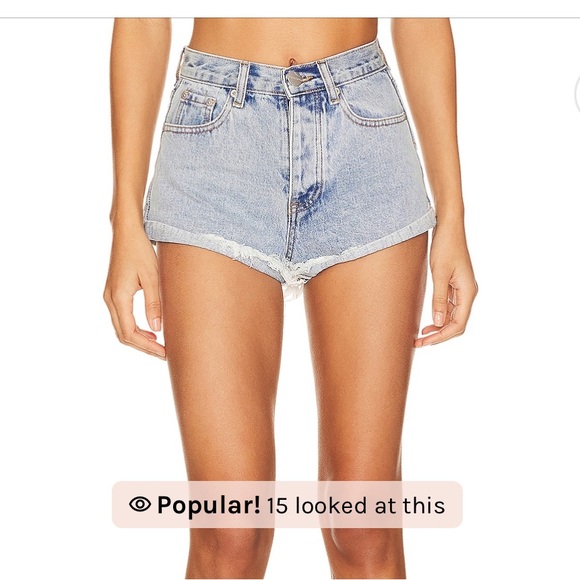 revolve denim shorts superdown - Picture 3 of 4